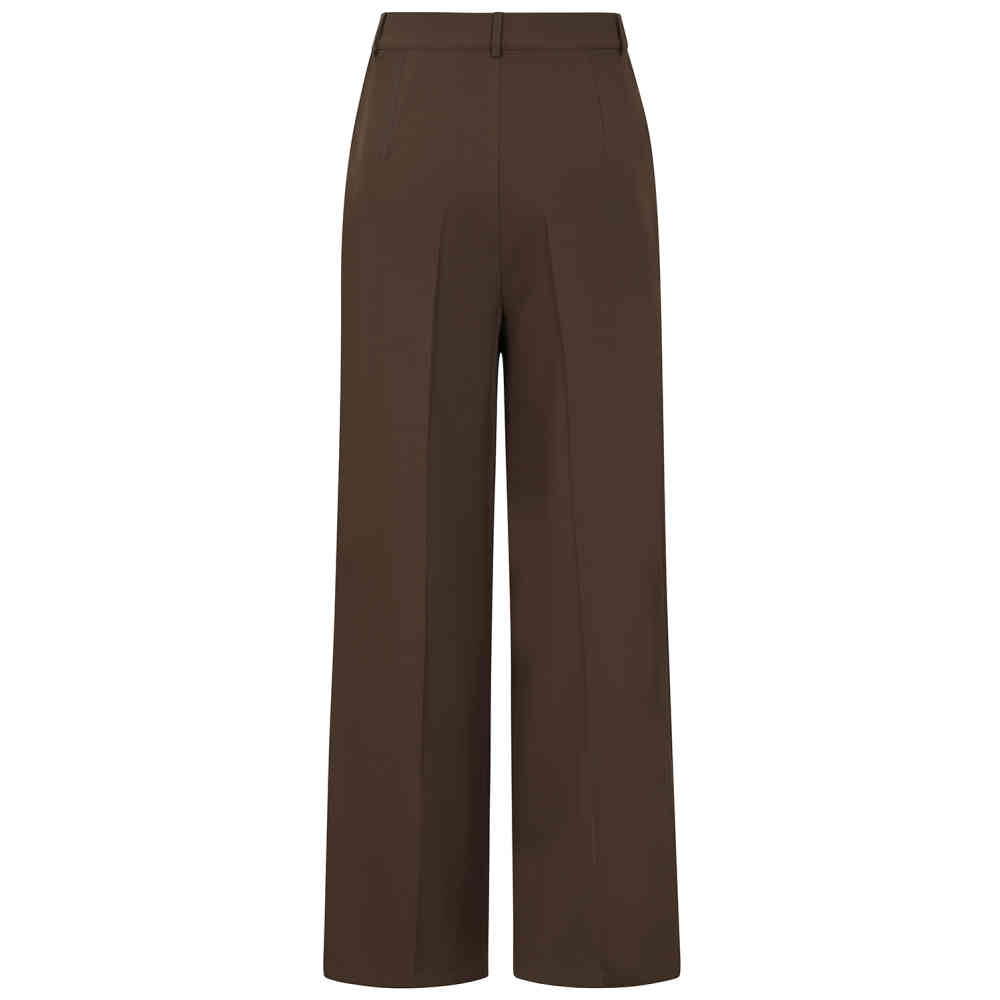 Banned - Hazel Anchor Broek rechte pijpen - Bruin